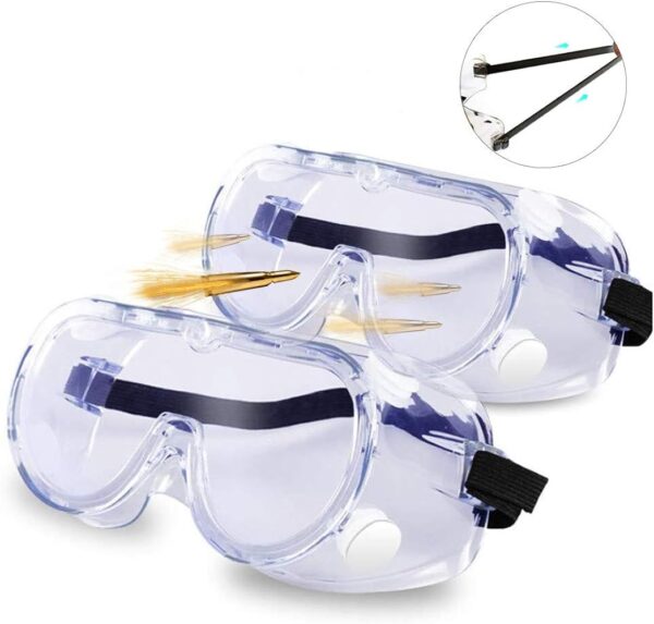 Lentes protectores para obras